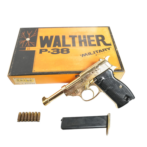 【中古】マルシン ワルサーP38 モデルガン 金属 SaG