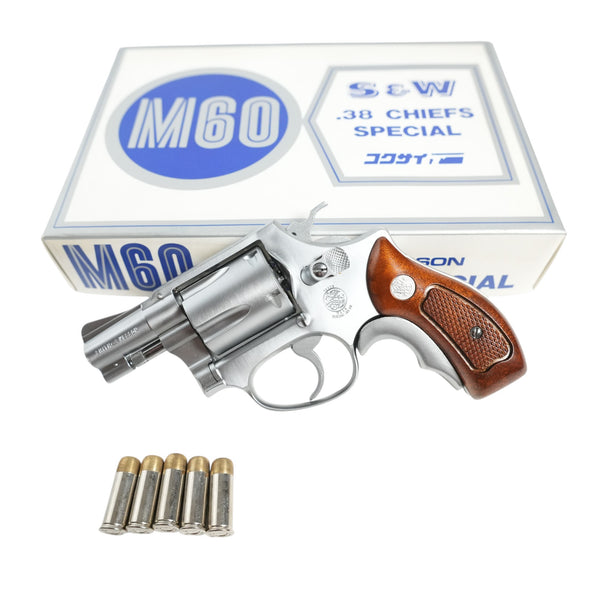 【中古】コクサイ M60 チーフスペシャル ステンレス 2インチ モデルガン