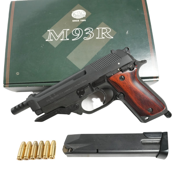 【中古】KSC ベレッタ M93R 2nd HW モデルガン