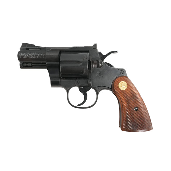 【中古】コクサイ コルト PYTHON 357 SR HW モデルガン