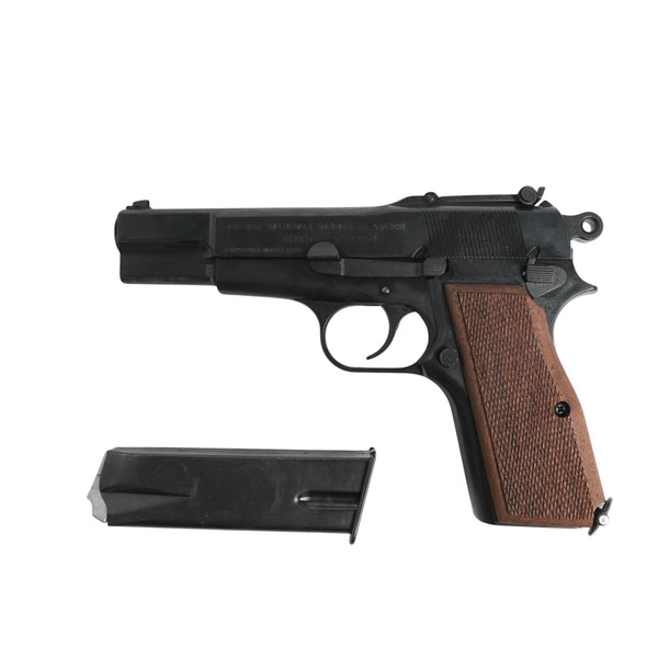【中古】マルシン ブローニング ハイパワー モデルガン 木製グリップ