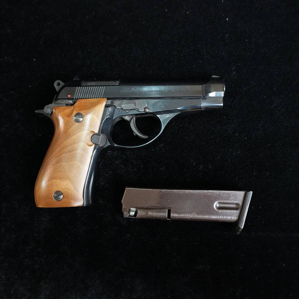【中古】マルシン ベレッタ M84 モデルガン 木製グリップ