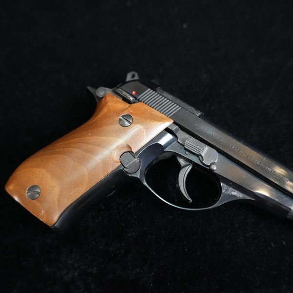 【中古】マルシン ベレッタ M84 モデルガン 木製グリップ