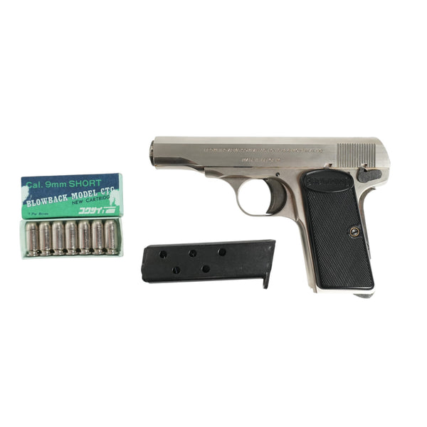 【中古】コクサイ ブローニング M1910 モデルガン シルバー