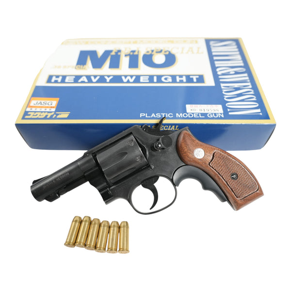 【中古】コクサイ M10 HW FBIスペシャル 木製グリップ モデルガン