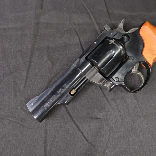 【中古】MGC コルト TROOPER MK3 リボルバー モデルガン 木製グリップ