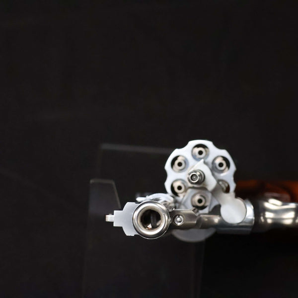 【中古】コクサイ S&W M66 M19 モデルガン 357マグナム 木製グリップ