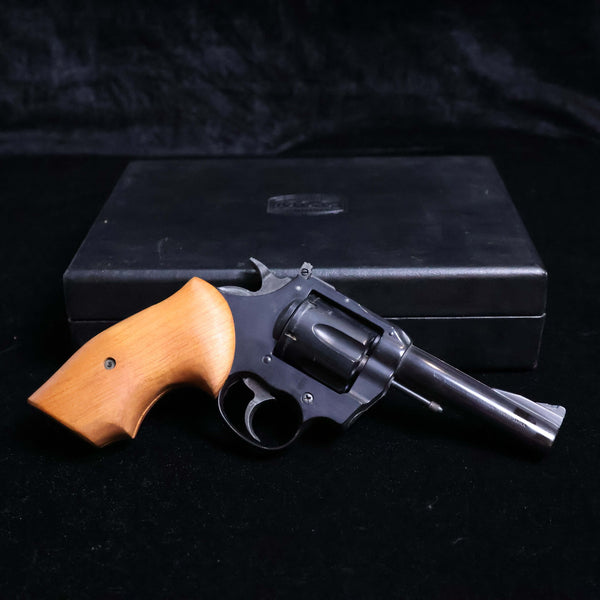 【中古】MGC コルト TROOPER MK3 リボルバー モデルガン 木製グリップ