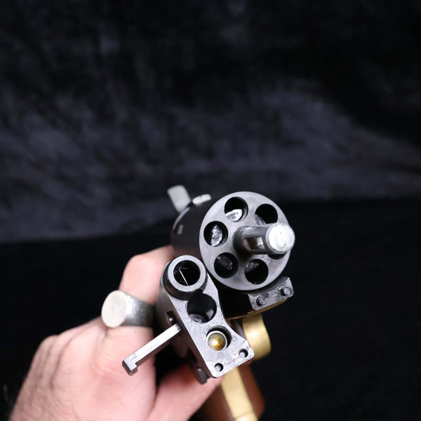 【中古】CAW コルト M1851 NAVY モデルガン HW 木製グリップ