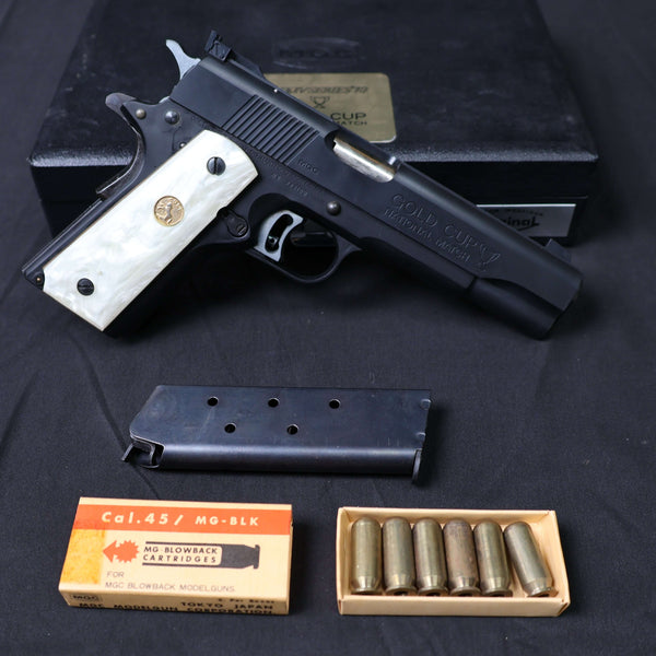 【中古】MGC M1911A1 COLT GOLD CUP NATIONAL MATCH モデルガン