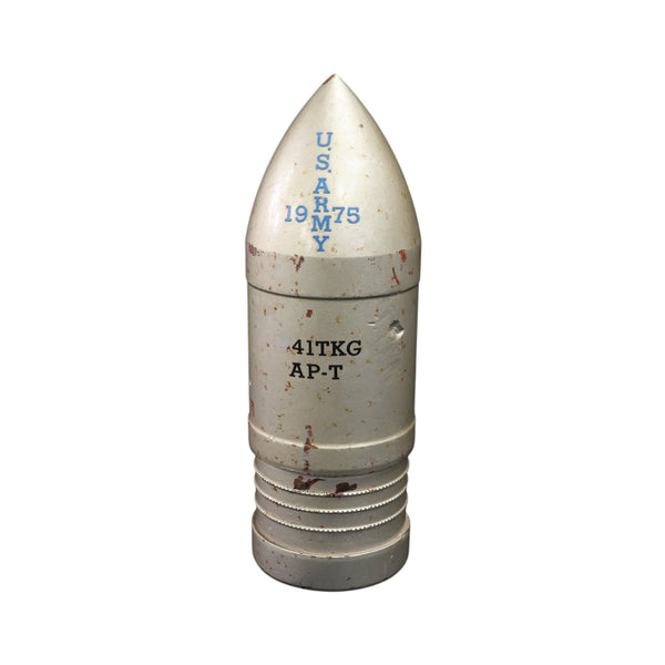 【中古】米軍放出品 アメリカ軍 M26 パーシング 戦車 90mm AP-T 対戦車 徹甲曳光弾 砲弾 61式戦車 M41戦車