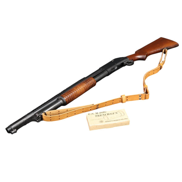 【中古】タナカワークス タナカ m1897 トレンチガン モデルガン 木製ストック リアルウッド　ジャンク