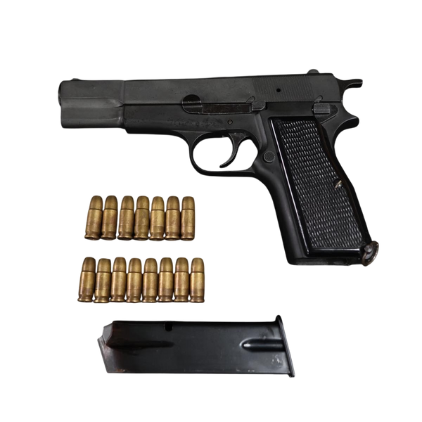 【中古】マルシン ブローニング ハイパワー コマーシャル HW PFC モデルガン