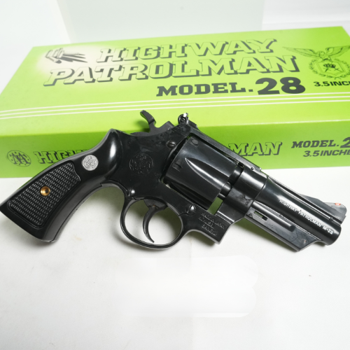 【中古】コクサイ HIGHWAY PATROLMAN MODEL 28 モデルガン