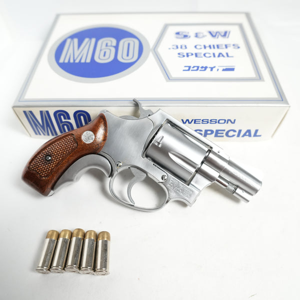 【中古】コクサイ M60 チーフスペシャル ステンレス 2インチ モデルガン