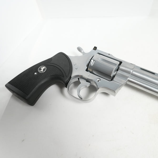 【中古】コクサイ コルトパイソン 6in スーパーステンレス  モデルガン