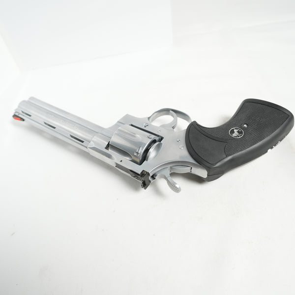 【中古】コクサイ コルトパイソン 6in スーパーステンレス  モデルガン