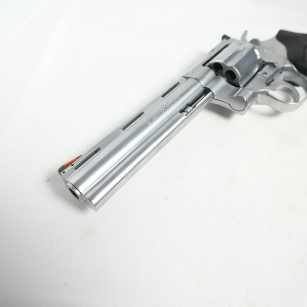 【中古】コクサイ コルトパイソン 6in スーパーステンレス  モデルガン