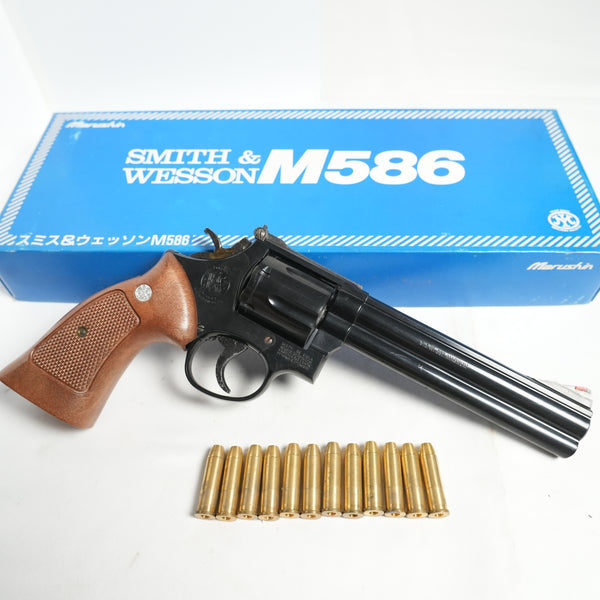 【中古】マルシン S&W M586 357 マグナム モデルガン