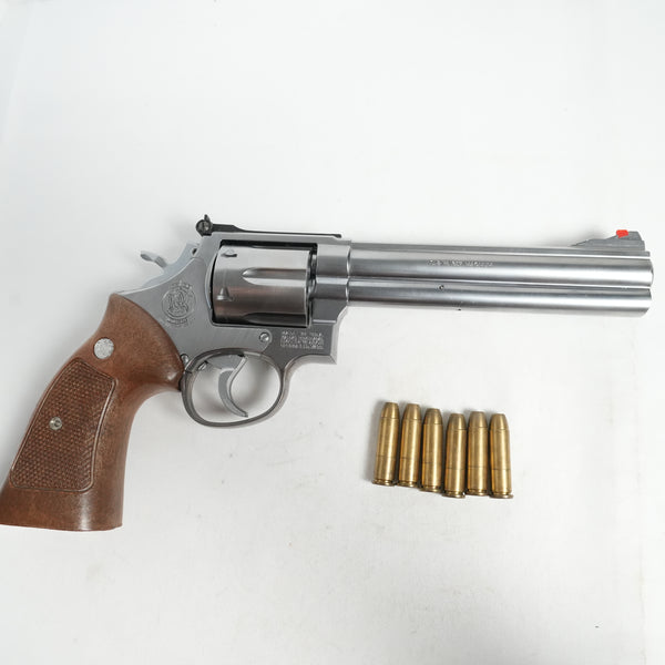 【中古】マルシン S&W M586 シルバー モデルガン