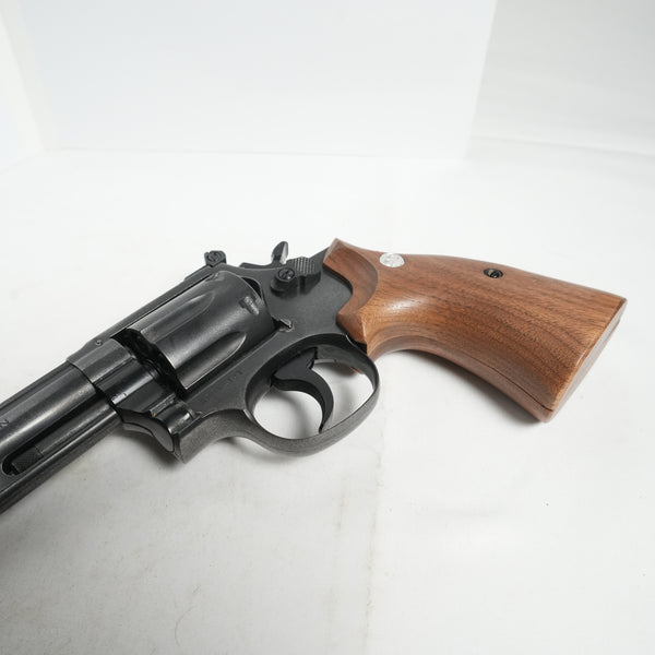 【中古】コクサイ S&W M19 HW 木製グリップ モデルガン