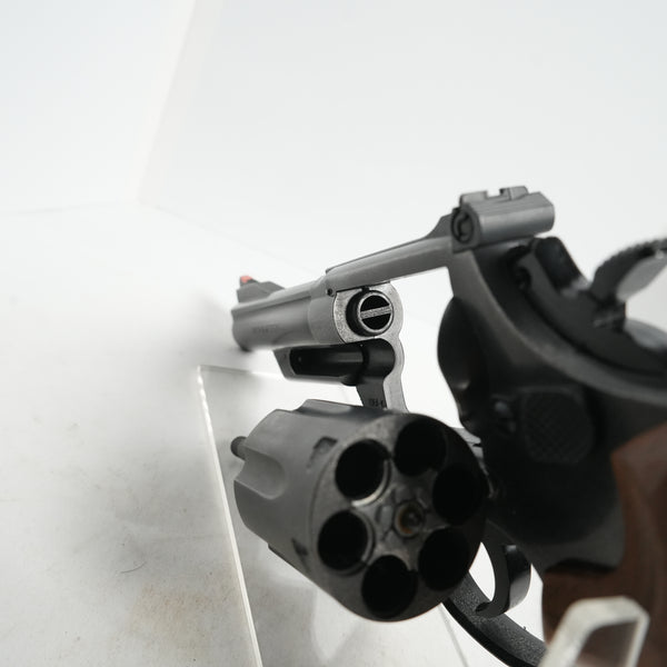 【中古】コクサイ S&W M19 HW 木製グリップ モデルガン
