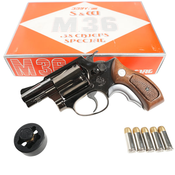【中古】コクサイ M36 チーフスペシャル ブルーメタル モデルガン - ARMZ CITY モデルガン専門店
