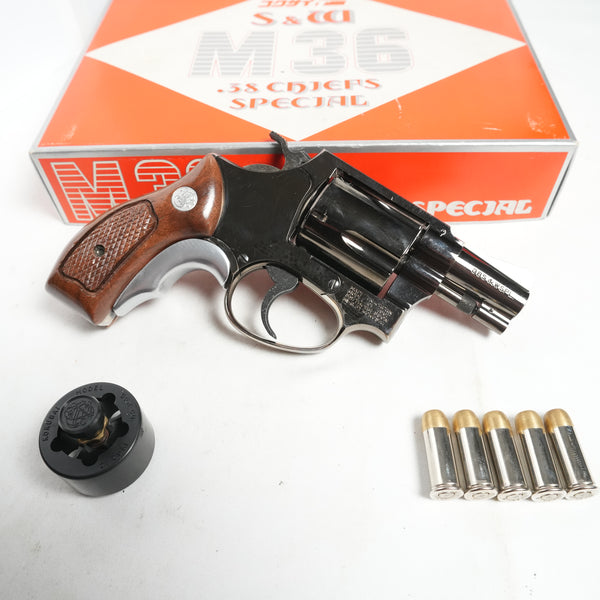 【中古】コクサイ M36 チーフスペシャル ブルーメタル モデルガン - ARMZ CITY モデルガン専門店