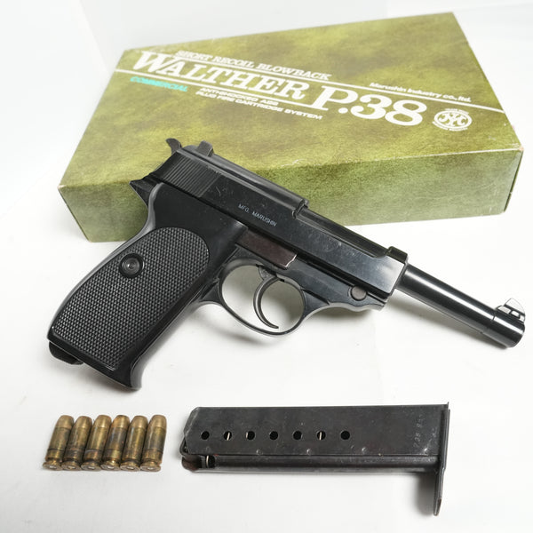 【中古】マルシン ワルサーP38  モデルガン