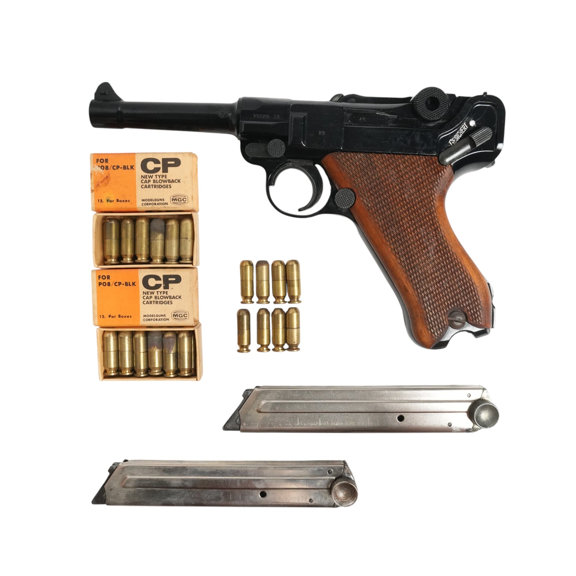 中古】MGC ルガー P08 モデルガン – ARMZ CITY