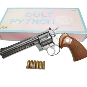 【中古】コクサイ コルト PYTHON 357 マグナム シルバー モデルガン - ARMZ CITY モデルガン専門店