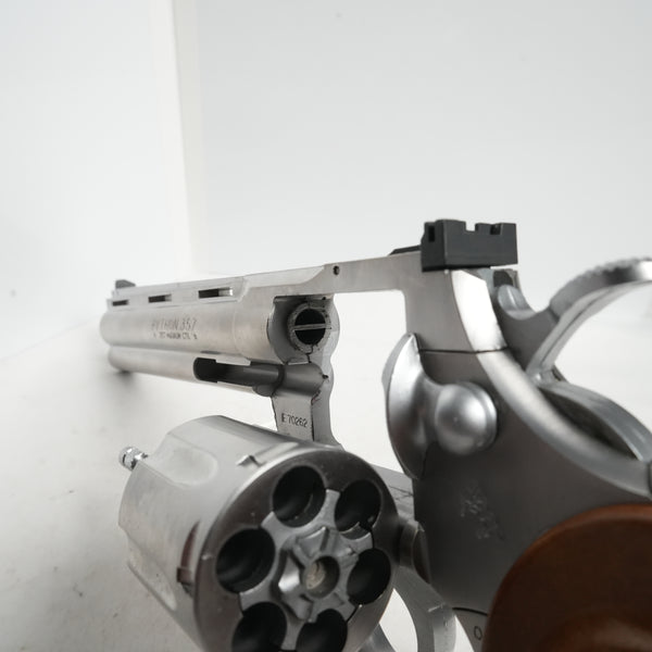【中古】コクサイ コルト PYTHON 357 マグナム シルバー モデルガン - ARMZ CITY モデルガン専門店