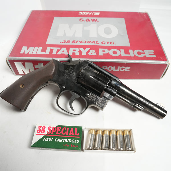【中古】コクサイ S&W M10 ミリタリー&ポリス  4インチ モデルガン