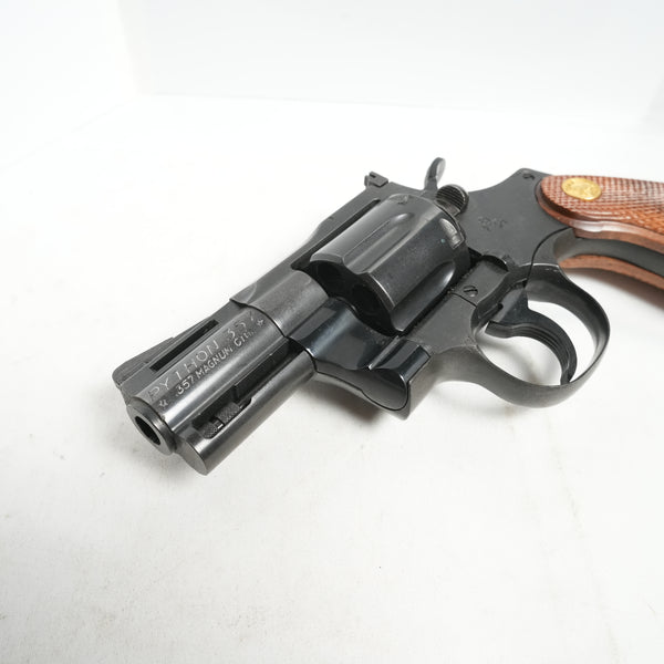 【中古】コクサイ コルト PYTHON 357 SR HW モデルガン
