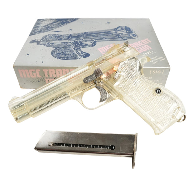 【中古】MGC TRANSPARENT SIG スケルトン モデルガン