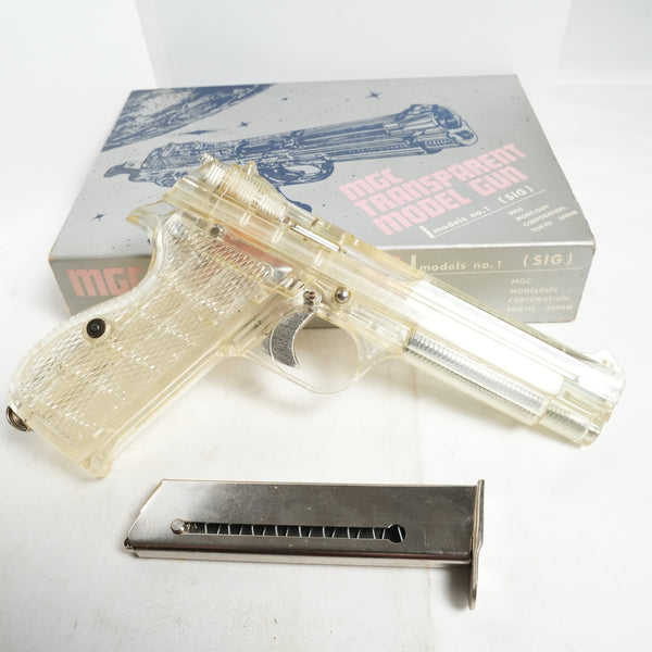 【中古】MGC TRANSPARENT SIG スケルトン モデルガン