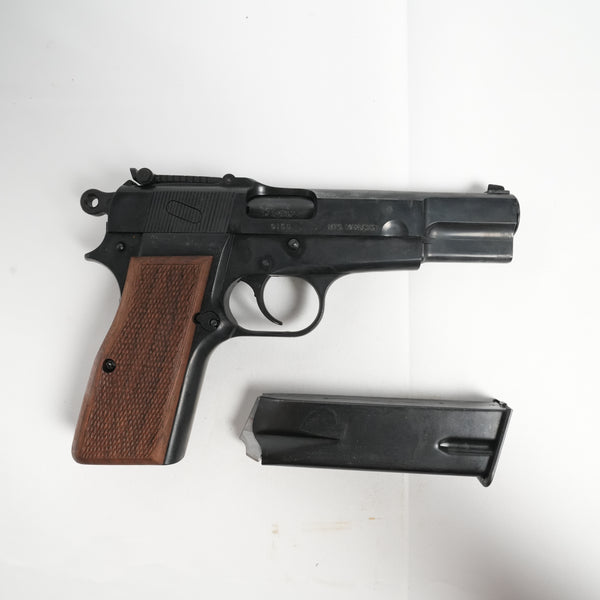 【中古】マルシン ブローニング ハイパワー モデルガン 木製グリップ
