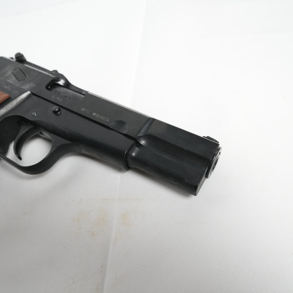 【中古】マルシン ブローニング ハイパワー モデルガン 木製グリップ