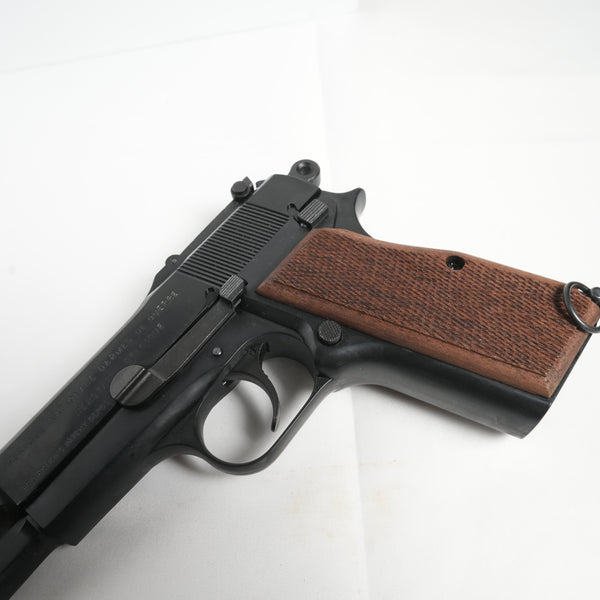 【中古】マルシン ブローニング ハイパワー モデルガン 木製グリップ