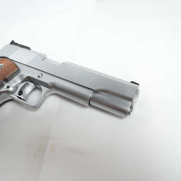 【中古】MGC ホーグ ゴールドカップ ナショナルマッチ シルバー モデルガン - ARMZ CITY モデルガン専門店