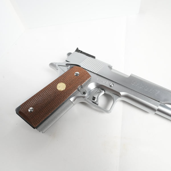 【中古】MGC ホーグ ゴールドカップ ナショナルマッチ シルバー モデルガン - ARMZ CITY モデルガン専門店