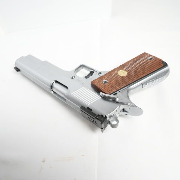 【中古】MGC ホーグ ゴールドカップ ナショナルマッチ シルバー モデルガン - ARMZ CITY モデルガン専門店