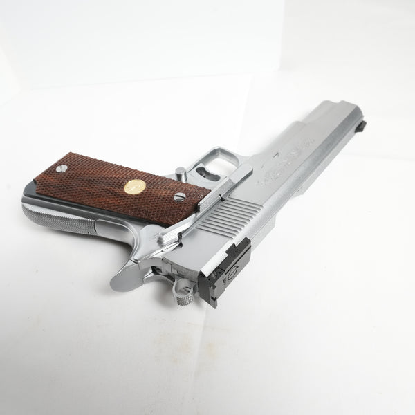 【中古】MGC ホーグ ゴールドカップ ナショナルマッチ シルバー モデルガン - ARMZ CITY モデルガン専門店