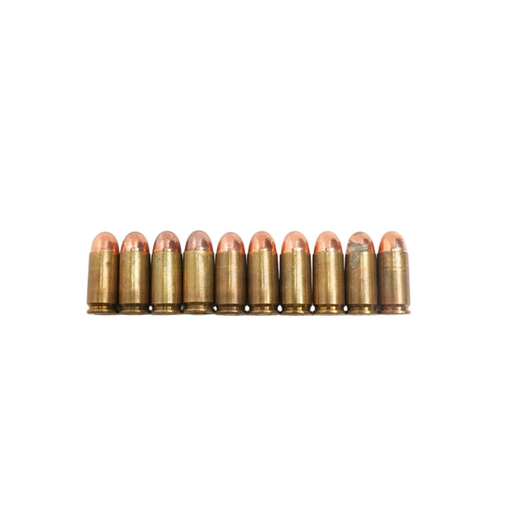 【中古】9mm ルガー ダミーカートリッジ