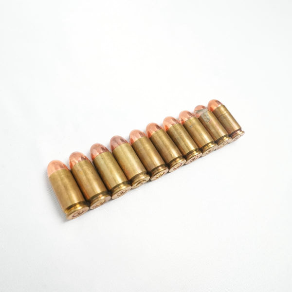 【中古】9mm ルガー ダミーカートリッジ
