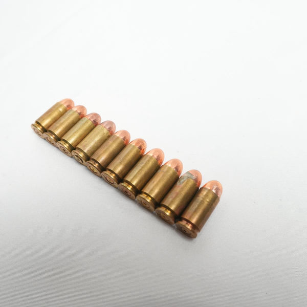 【中古】9mm ルガー ダミーカートリッジ