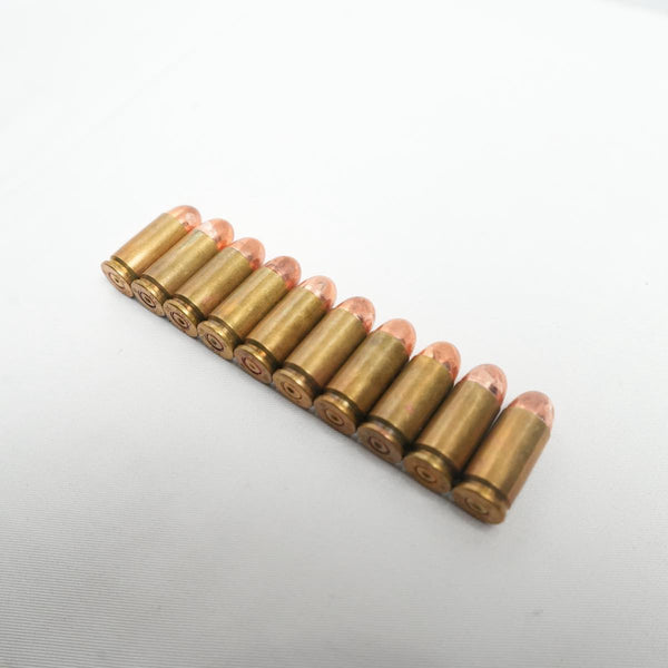 【中古】9mm ルガー ダミーカートリッジ