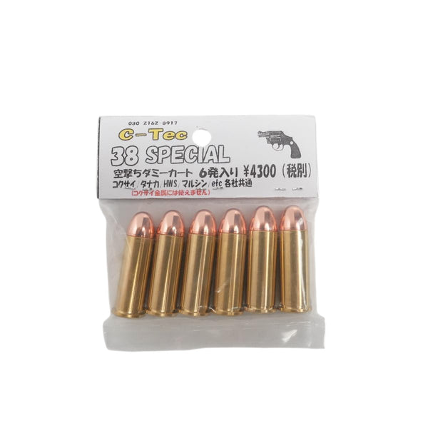 【新品】C-TEC 38SPECIAL ダミーカート 6発入り