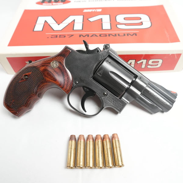 【中古】コクサイ M19 HW 2.5インチ 木製グリップ モデルガン - ARMZ CITY モデルガン専門店