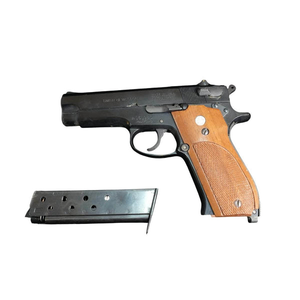 【中古】マルシン S&W M39-2 モデルガン 木製グリップ